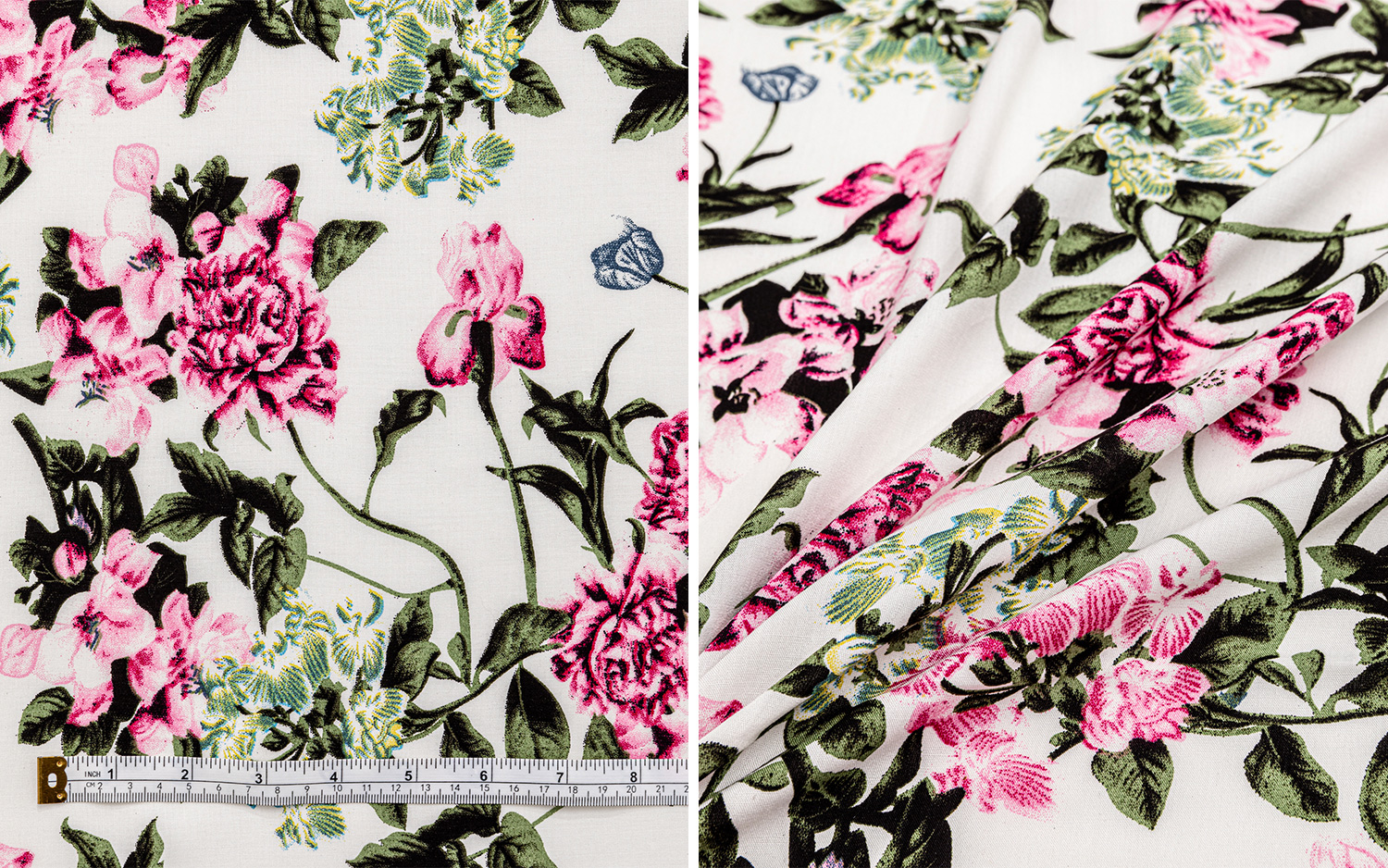 Printed Spun Rayon - Rathdowne Fabrics