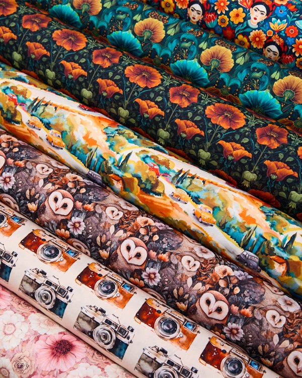 100% Printed Cotton 26/27